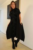 Oscar Tilda Dress Fleur Black
